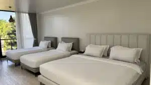 Spacious family room at a hotel near SkyRanch Tagaytay for group stays