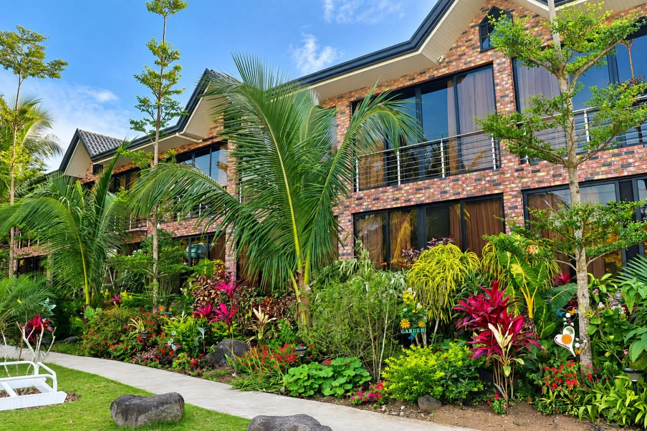 Garden accommodation at an event place in Cavite with accommodation for overnight guests
