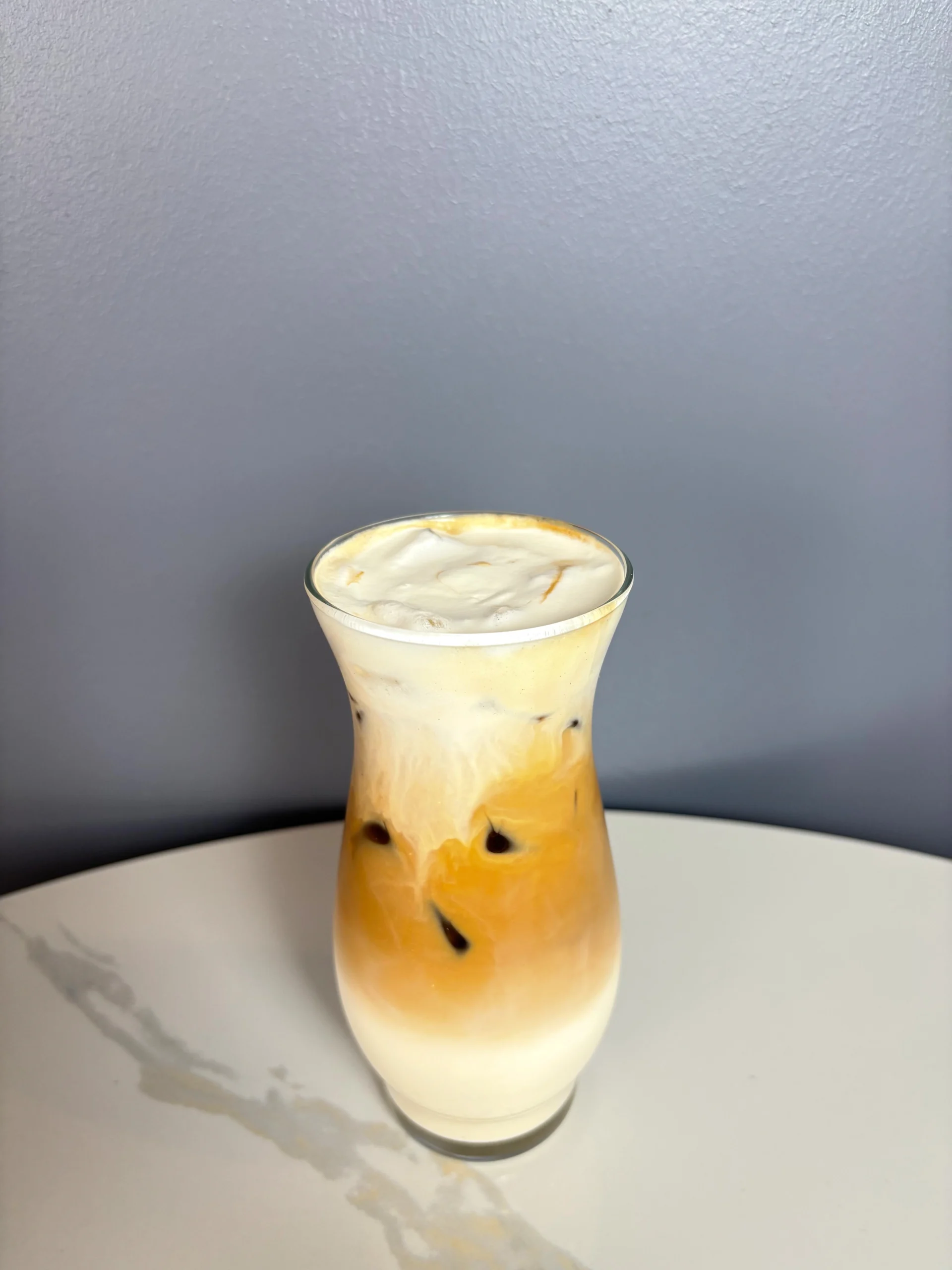 Sea Salt Latte signature drink at Wondellea, a coffee shop in Cavite known for specialty beverages