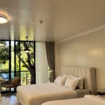 Spacious family room at an event place in Cavite with accommodation for overnight stays