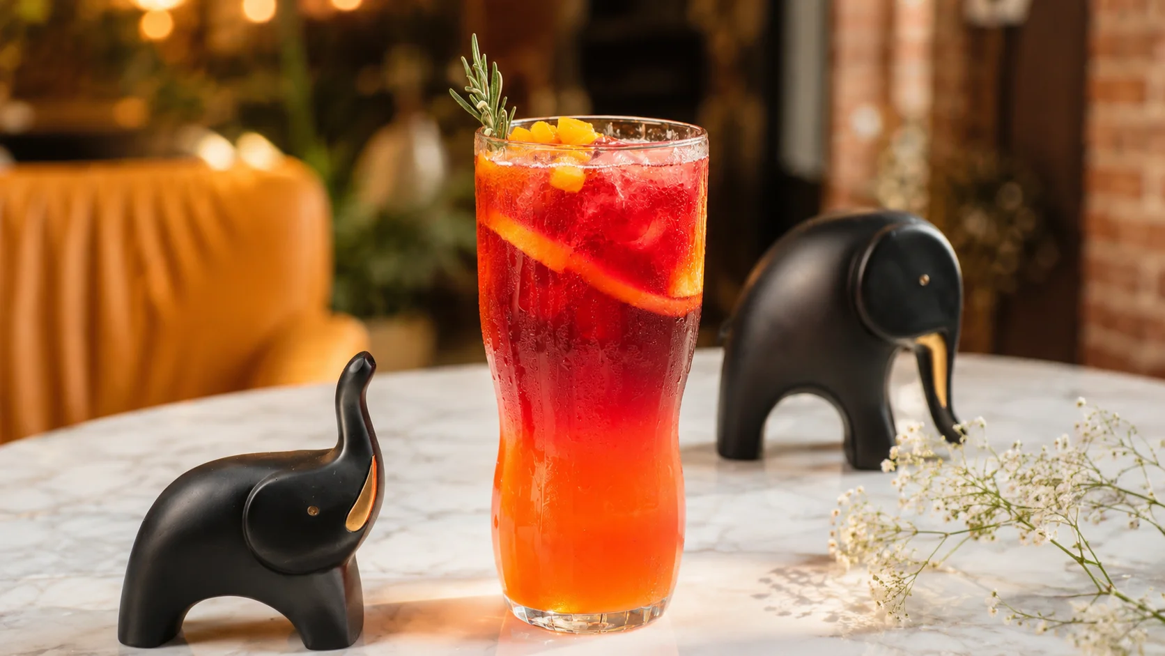 Refreshing fruit drink at the best coffee shop in Cavite